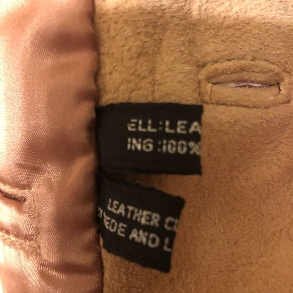 vintage wilsons leather suede jacket blazer - Picture 5 of 10